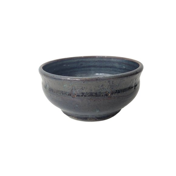 Blue Glazed Studio Pottery Bowl - Picture 1 of 6